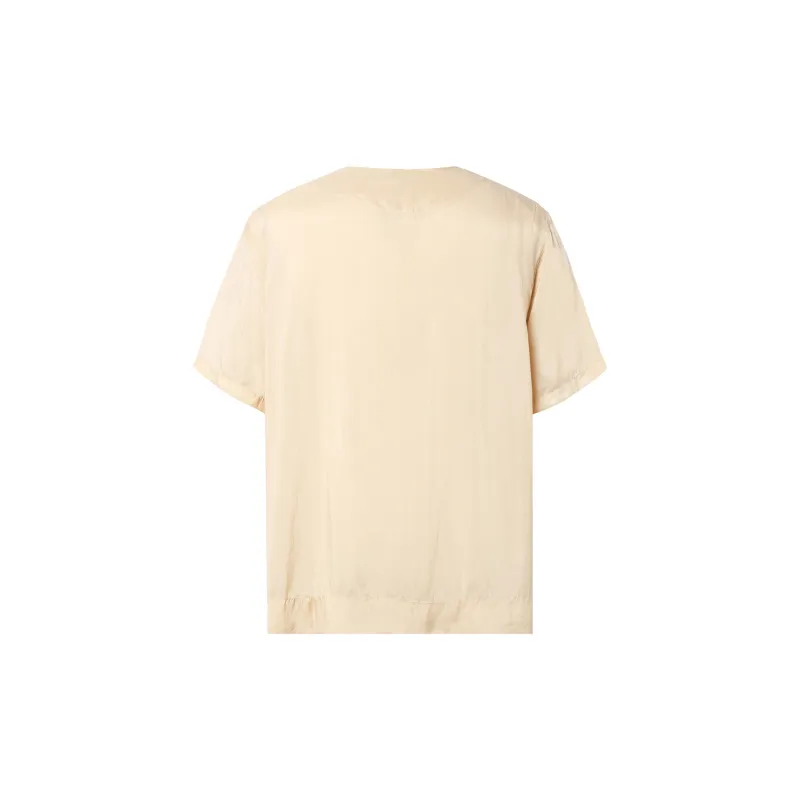 Y 3 T Shirts Unisex Khaki-1