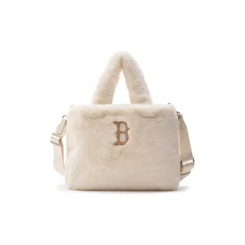 MLB Polyester Tote Bag Shopping Bag Shoulder Bag Crossbody Bag Handbag Regular Women's White