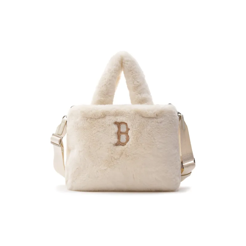 MLB Polyester Tote Bag Shopping Bag Shoulder Bag Crossbody Bag Handbag Regular Women's White-0
