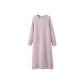 Women's-Purple Crew Neck Nightgown