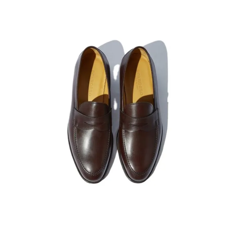 SCAROSSO Stefano Almond Toe Loafers-3