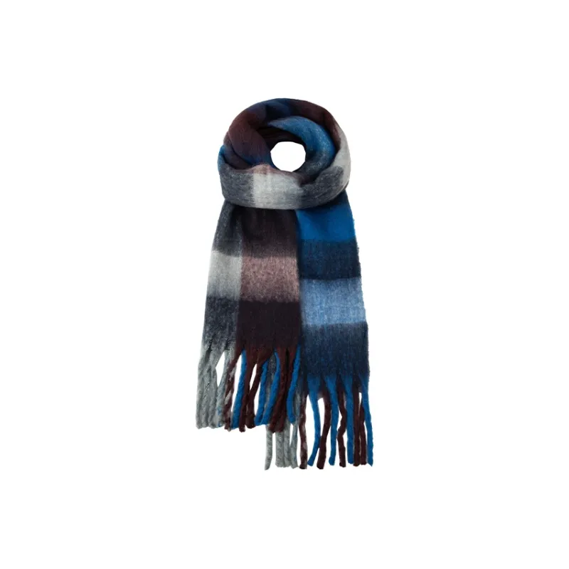 BAIJUAN Knit Scarves Unisex-5