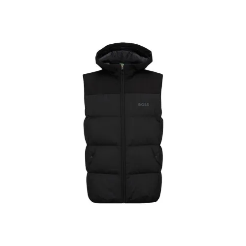 HUGO BOSS Vests Men Black