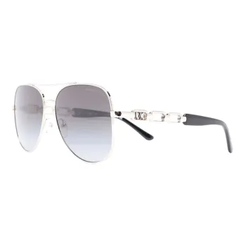 MICHAEL KORS Metal Aviator Sunglasses Women's Gold