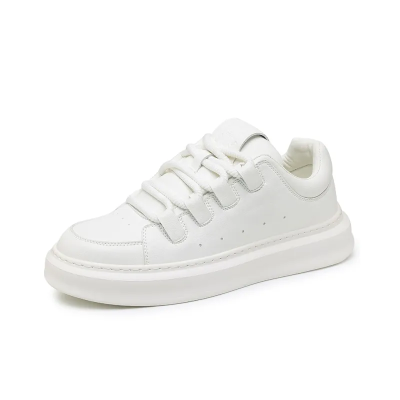 X ZONE Slip Resistant, Abrasion Resistant, Lightweight Low Top Skateboard Shoes Men's White-2