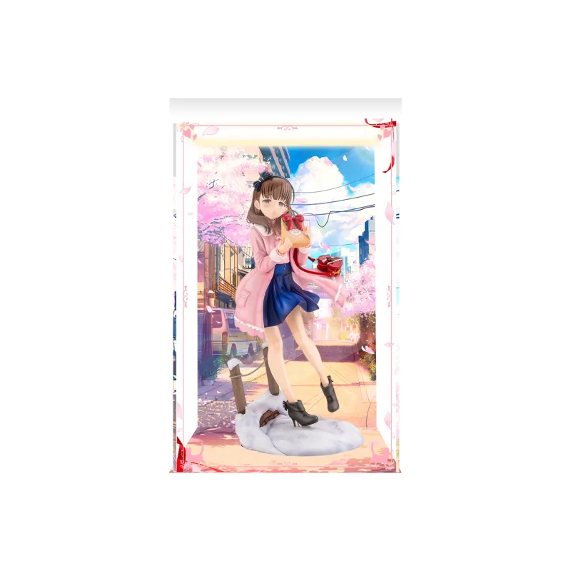 AOWOBOX Storage Box The Idolmaster Cinderella Girls Sakurai Miyu Stage Outside Figure Display Case Model Accessories-8