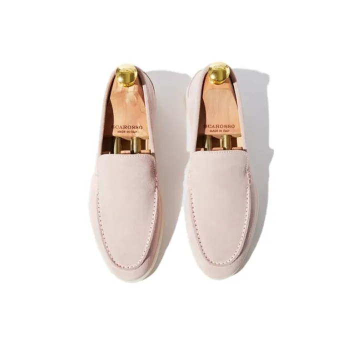 SCAROSSO Ludovica Almond Toe Loafers Women's-3