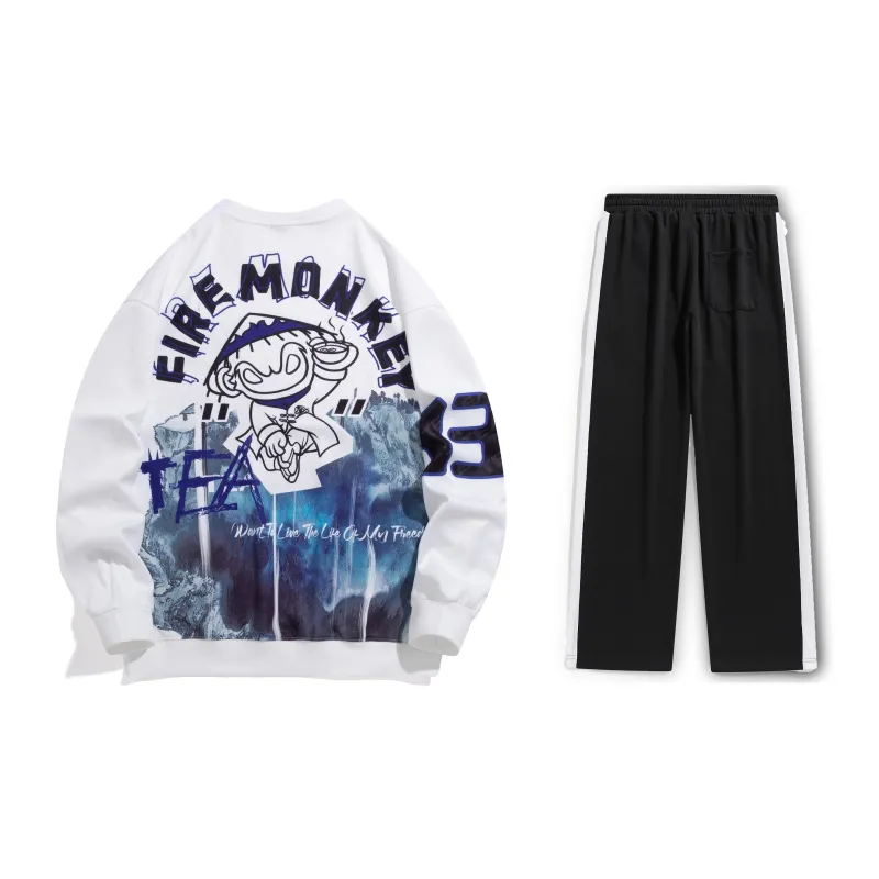FireMonkey Sweatshirt Sets Unisex-1