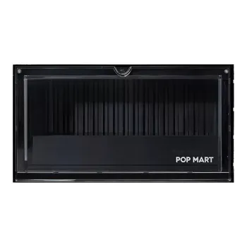 POP MART Molly Warner Collection Container Luminous Figure Display Case Model Accessories