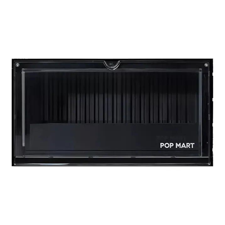 POP MART Molly Warner Collection Container Luminous Figure Display Case Model Accessories-0