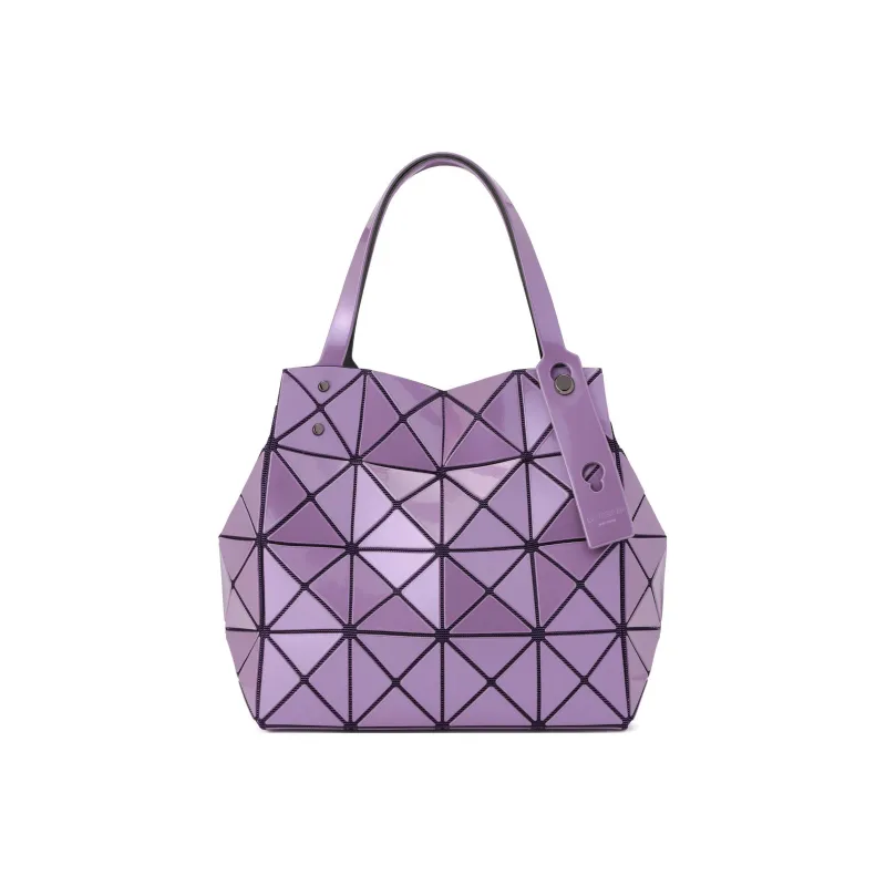 ISSEY MIYAKE CARAT Nylon Tote Bag Shopping Bag Handbag Women's Purple-0