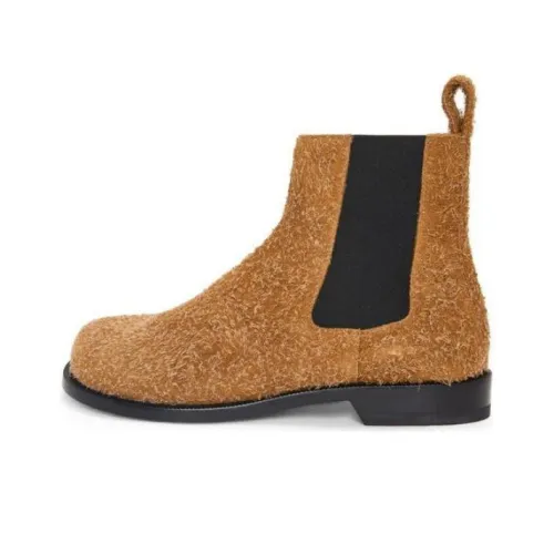 LOEWE Chelsea Boots Men Brown