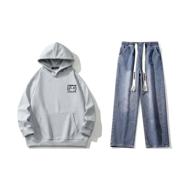 Airwalk Sweatshirt Sets Unisex-21
