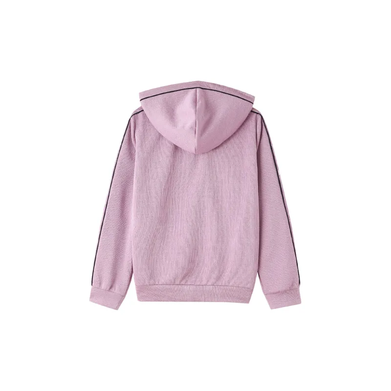 H YXIANG Sweatshirts Women's Dark Violet-1