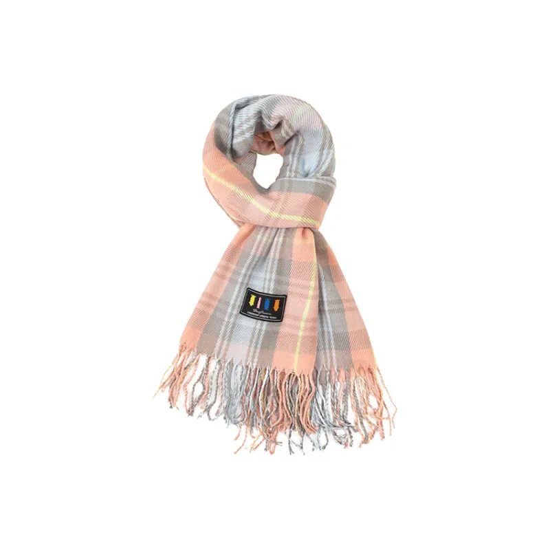 BAIJUAN Knit Scarves Unisex-4