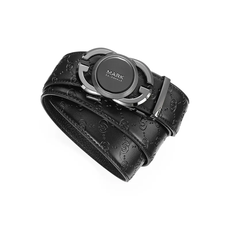 FAIRWHALE Cow Leather Belts Men's Width 3.5CM-4
