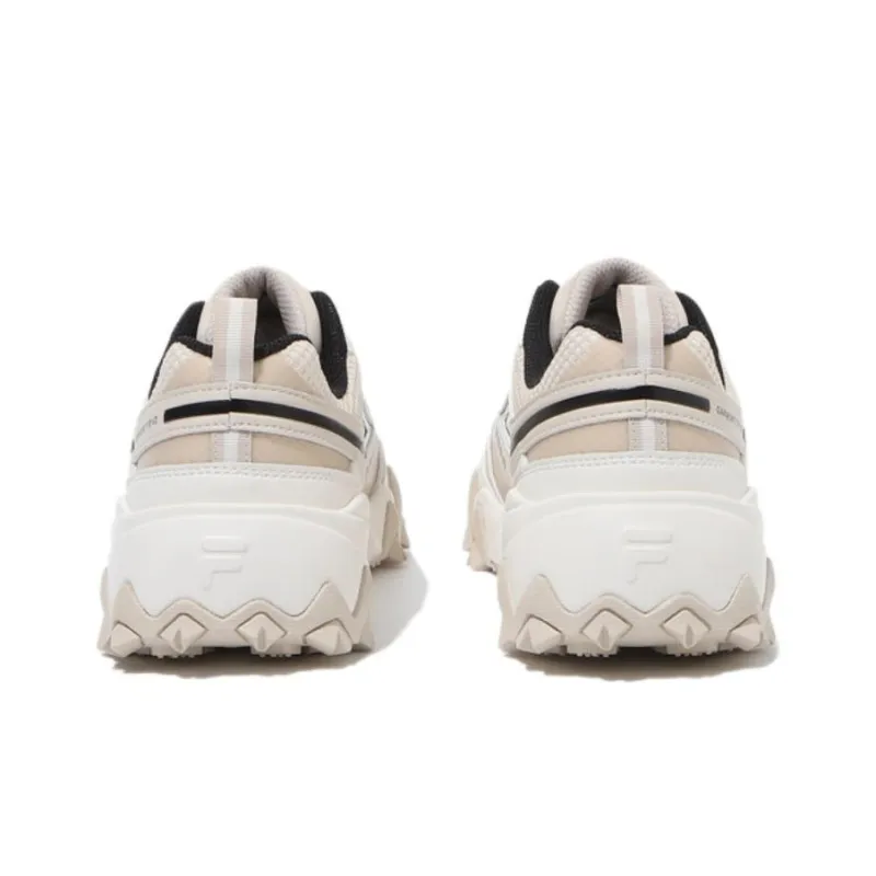 FILA Taurus V3 Anti Slip Wear Resistant Low Top Running Shoes Unisex Beige Korean Style-3