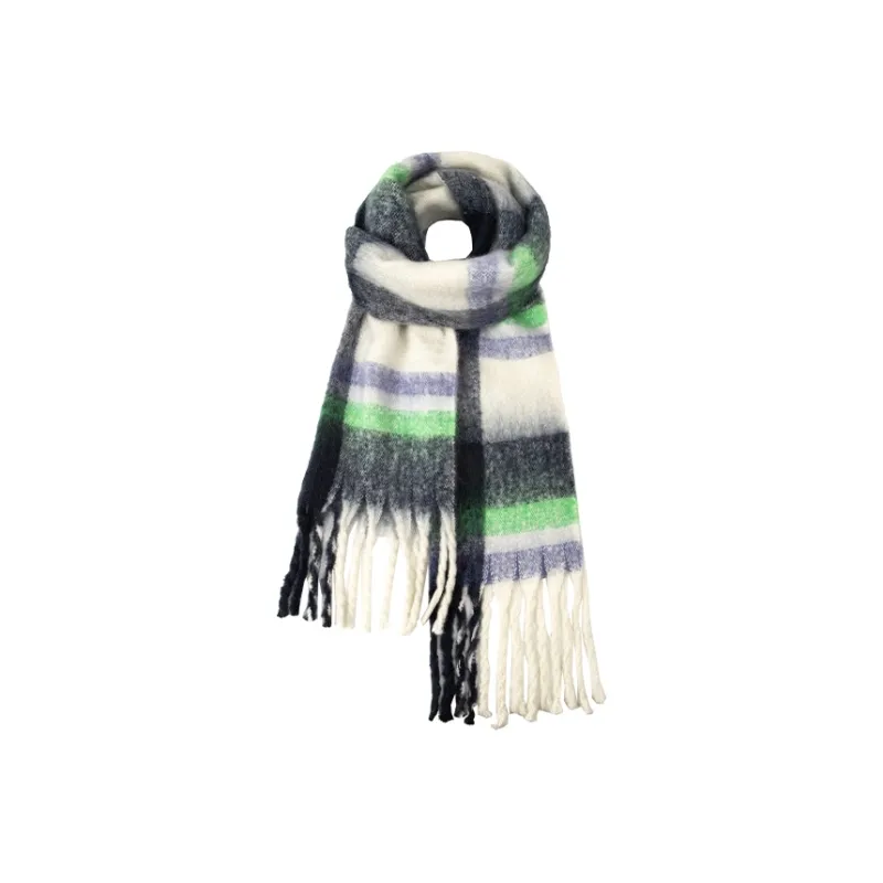 BAIJUAN Knit Scarves Unisex-1