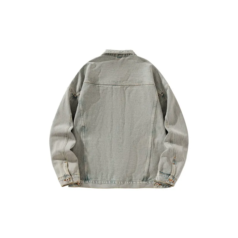 BOTH PLAY Denim Jacket Comes With Short Sleeved T Shirt Unisex-1