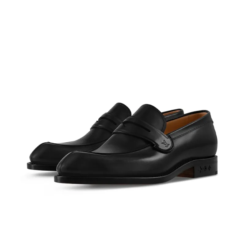 LOUIS VUITTON Sorbonne Loafers Men's Black-1