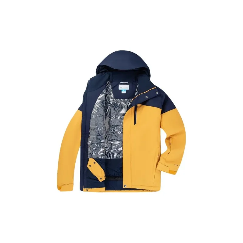 Columbia Ski Tops Men Yellow-2