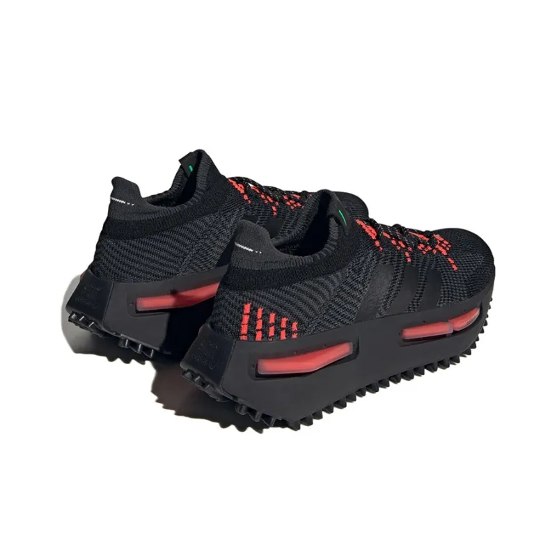 NMD_S1 Adidas Originals 'Black Orange Lime'-3