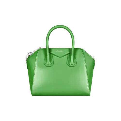 GIVENCHY Antigona Cow Leather Shoulder Bag Crossbody Bag Handbag Mini Women's Green