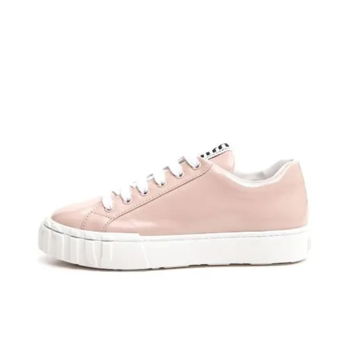 MIU MIU Low-Top Skateboard Shoes Women's Pink