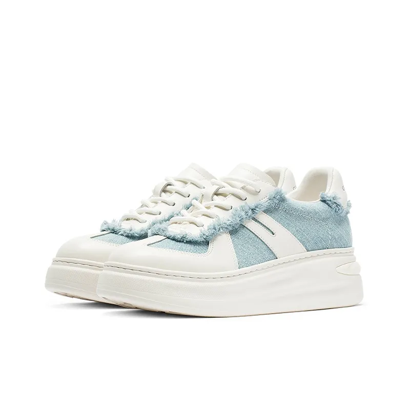 Coup De Foudre Height Increasing Low-Top Skateboard Shoes 5cm Women's-1