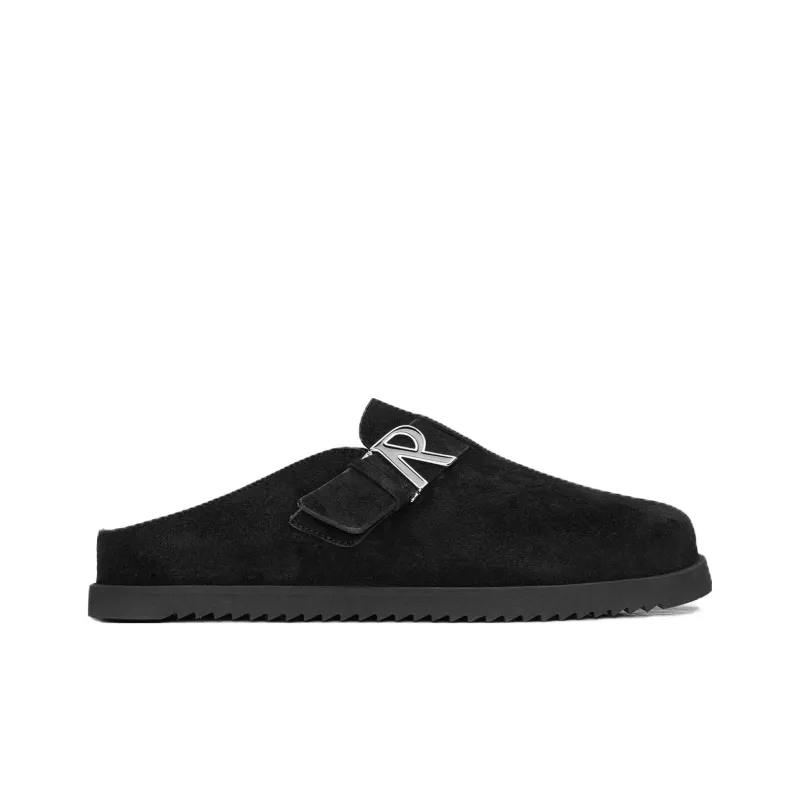 REPRESENT Initial Round toe Leather Slippers-1