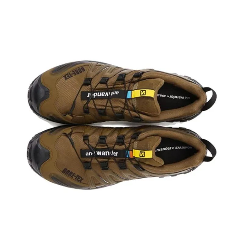 SALOMON XA PRO 3D Slip Resistant Low Top Outdoor Shoes Men's Brown-3