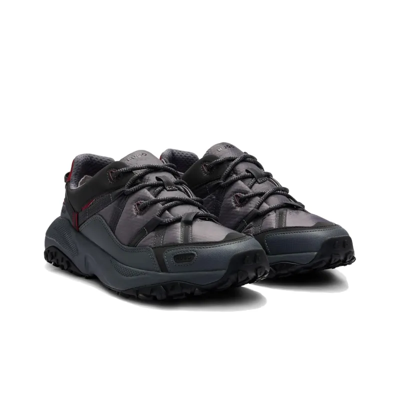 HUGO BOSS Cushioning, Slip Resistant, And Abrasion Resistant Low Top Casual Shoes Men's Black-2