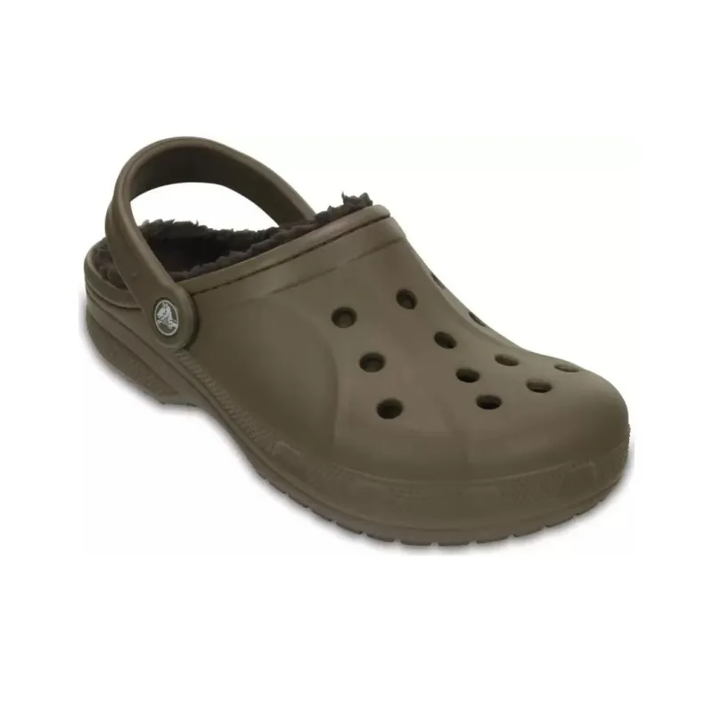 Crocs Winter Lined Clogs 'Walnut Espresso'-2