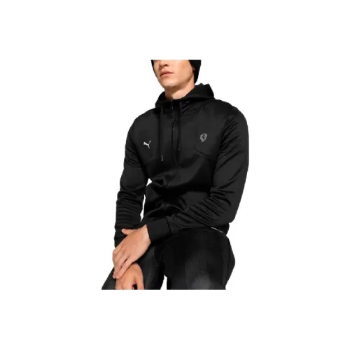 PUMA Scuderia Ferrari Jackets Men Black