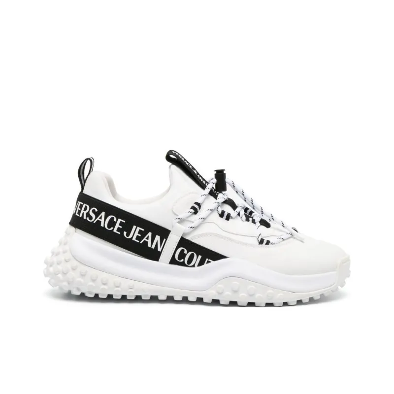 VERSACE JEANS Couture Low Top Casual Shoes Men's White-1