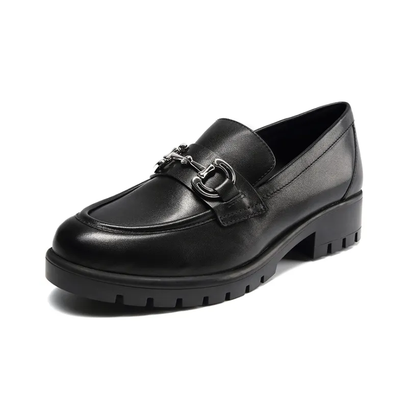 Satchi Loafers Women's Low Top Black-1