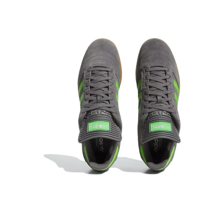 Adidas Busenitz Grey Lucid Lime Gum-4