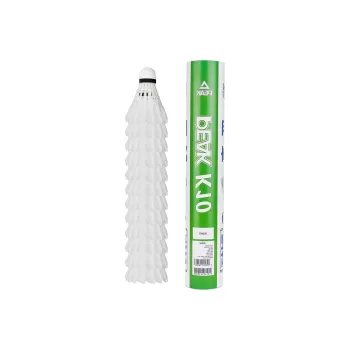 PEAK Duck Feather Shuttlecock 12 Pack Duck Feather Everyday Shuttlecocks