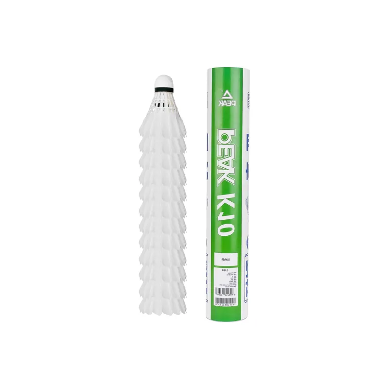 PEAK Duck Feather Shuttlecock 12 Pack Duck Feather Everyday Shuttlecocks-0