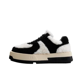 CHOCO CONCERT Low Top Skateboard Shoes Unisex Black White