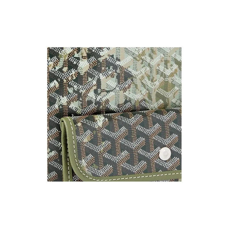 GOYARD Saint Louis Canvas With Leather Combo Bag Tote Shoulder Bags Handbags Small Size Unisex Mori Style Tri-Color-2