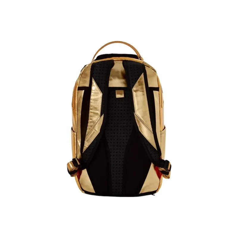 SPRAYGROUND PU Backpack Regular Men's Gold-4