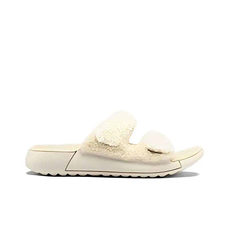 Ecco Slide Slippers 3cm Women's Nude-1