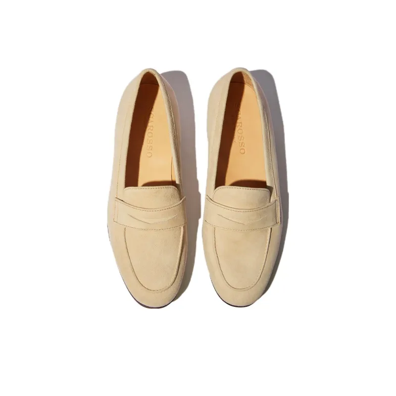 SCAROSSO Valeria Almond Toe Slip On Loafers Women's-3