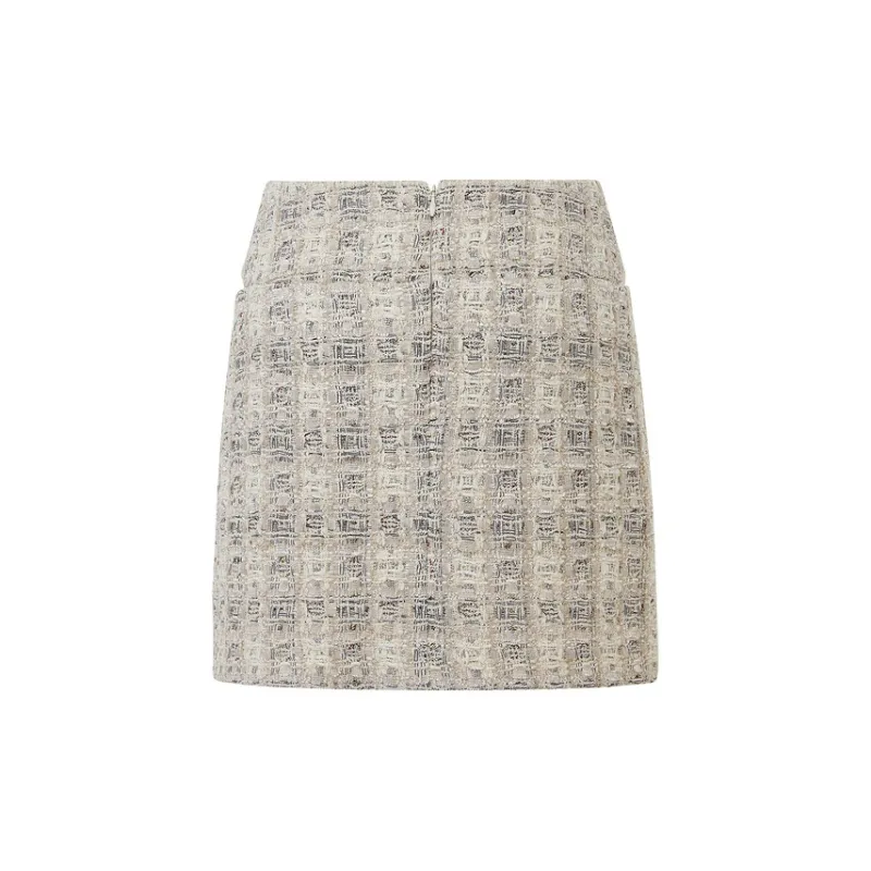 D'zzit Casual Short Skirts Women's White-1