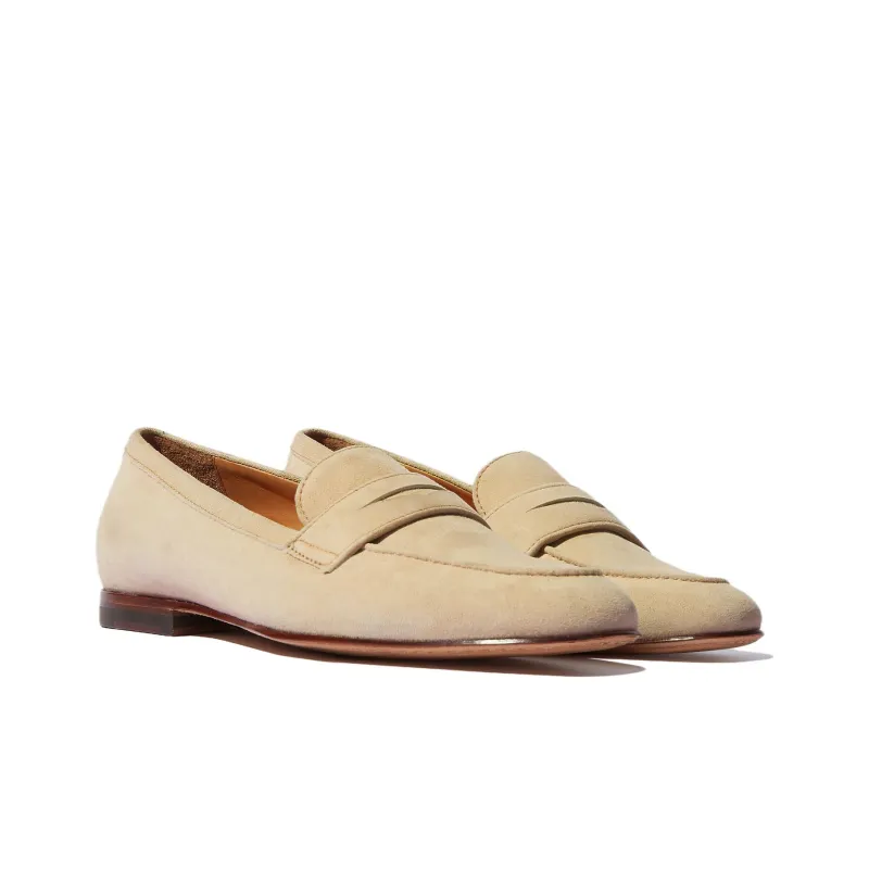 SCAROSSO Valeria Almond Toe Slip On Loafers Women's-2