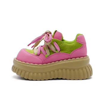 VINYVIOLA Support Height Enhancement Low Top Casual Shoes Women's