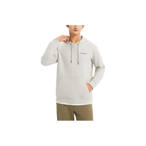 Columbia Transit Sweatshirts Men Gray White