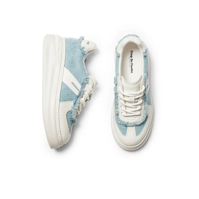 Coup De Foudre Height Increasing Low-Top Skateboard Shoes 5cm Women's-2