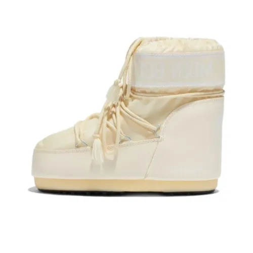 Moon Boot Icon Low Nylon Boot Cream White